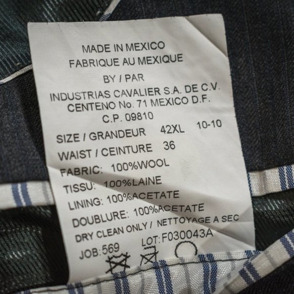 Austin Reed Signature Super 100's Gray-Blue Blazer - Picture 6 of 7